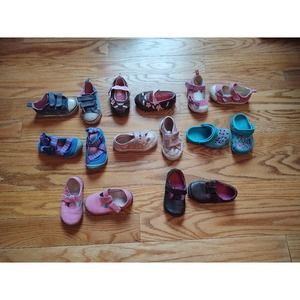 Baby Girl Shoes, Size 5